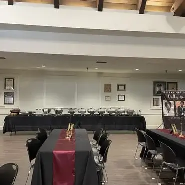 Celebrating 70th birthday at Vacaville Veterans Hall.